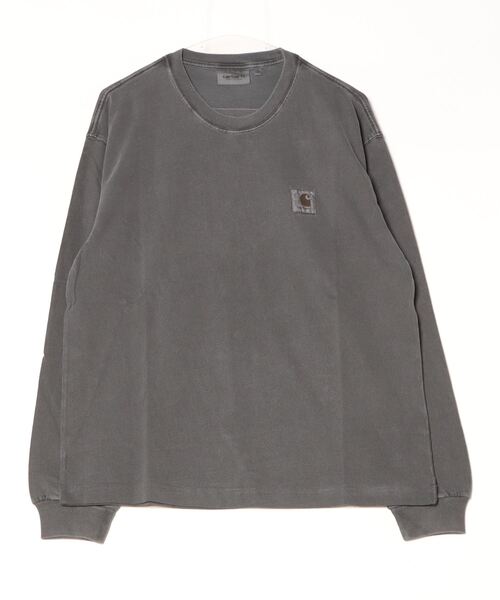 Tシャツ・カットソー CARHARTT L/S VISTA T-SHIRT SA488 Carhartt Vista Long Sleeve T-Shirt - Scarlet | Flatspot