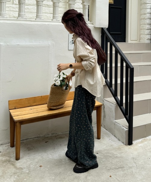 efill（エフィル）の「ウエストマーク ブラウス シャツ（シャツ/ブラウス・レディース・ベージュ・FREE）」の20枚目の写真