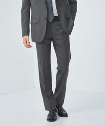 green label relaxing（グリーンレーベルリラクシング）の「GLR CLOTH サキソニー ストライプ HX NP スーツパンツ -防シワ-（スーツパンツ・メンズ）」