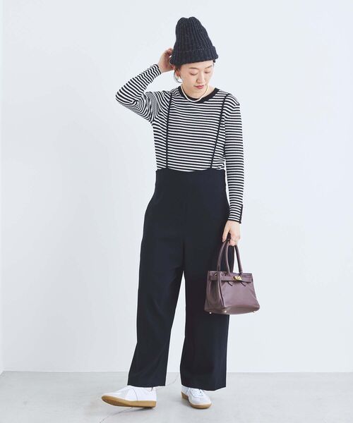 le.coeur blanc（ルクールブラン）の「コンパクトリブニット（ニット/セーター・レディース・グレー/ホワイト系その他/ベージュ・38）」の11枚目の写真