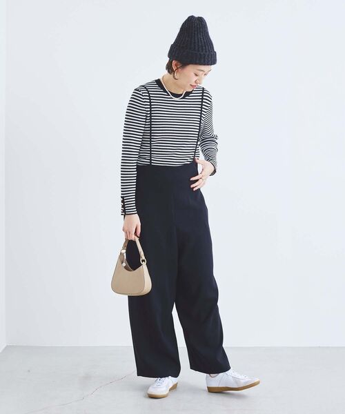 le.coeur blanc（ルクールブラン）の「コンパクトリブニット（ニット/セーター・レディース・グレー/ホワイト系その他/ベージュ・38）」の10枚目の写真