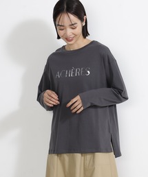 FOUND GOOD | シシュウ&ハクプリントT/LS(Tシャツ/カットソー)