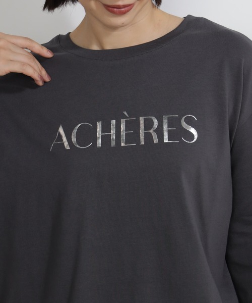 FOUND GOOD（ファウンドグッド）の「シシュウ&ハクプリントT/LS（Tシャツ/カットソー・レディース・ブラック/アイボリー/ホワイト系7/グレー系8・S/M/L）」の15枚目の写真