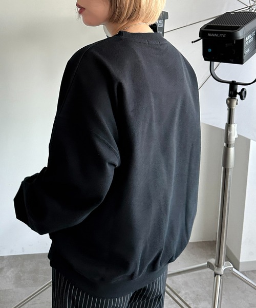 apres jour mignon（アプレジュールミニョン）の「アソートスウェット【ZOZOTOWN限定アイテム】（Tシャツ/カットソー・レディース・ブラック/ブラック系その他/マスタード/ダークブラウン/ベージュ系その他/ナチュラル・フリー/X-LARGE）」の9枚目の写真
