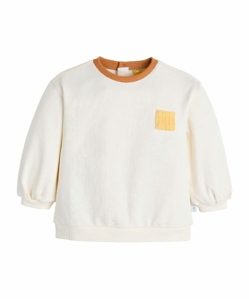 moimoln(モイモルン)の「クリップマスカットツリートップス(スウェット・キッズ・ブラウン/ピンク/アイボリー・90cm/120cm/110cm/100cm)」の2枚目の写真