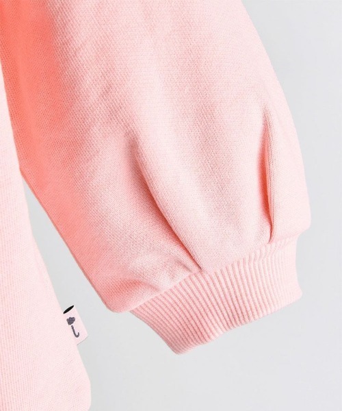 moimoln(モイモルン)の「クリップマスカットツリートップス(スウェット・キッズ・ブラウン/ピンク/アイボリー・90cm/120cm/110cm/100cm)」の5枚目の写真