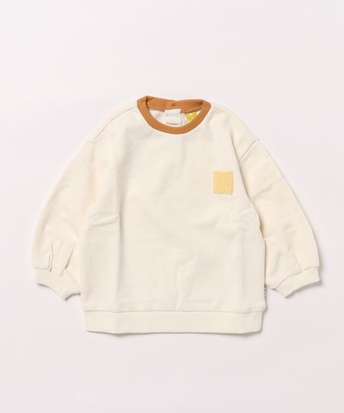 moimoln(モイモルン)の「クリップマスカットツリートップス(スウェット・キッズ・ブラウン/ピンク/アイボリー・90cm/120cm/110cm/100cm)」の16枚目の写真