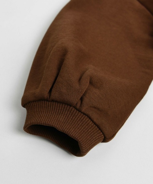 moimoln(モイモルン)の「クリップマスカットツリートップス(スウェット・キッズ・ブラウン/ピンク/アイボリー・90cm/120cm/110cm/100cm)」の14枚目の写真