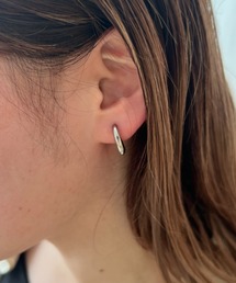 ciite' | 変形ぷっくり ミニフープピアス (両耳用)(ピアス(両耳用))