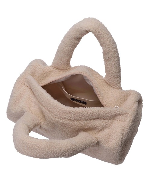 ROXY（ロキシー）の「SPRINGY WINGY DRUM /ロキシーボアミニドラムバッグ（ドラムバッグ・レディース・ピンク/ベージュ/グレー・FREE）」の9枚目の写真