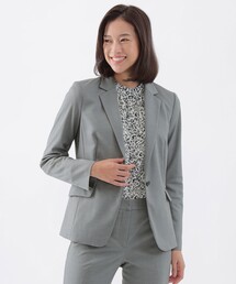 TRANS WORK（トランスワーク）の「【美シリーズ】【セットアップ対応】【ウォッシャブル】ルクスジャージテーラードジャケット（テーラードジャケット）」