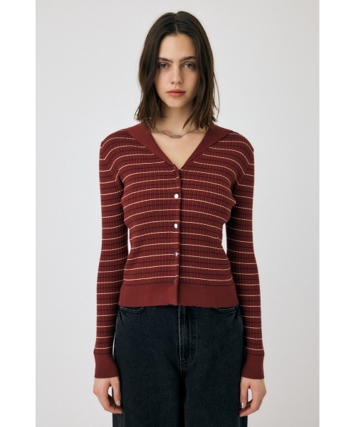 セール】SAILOR COLLAR ニットカーディガン（カーディガン/ボレロ