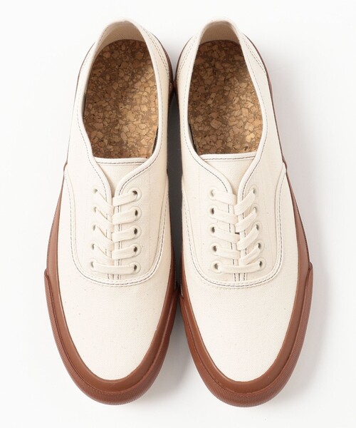 fennica(フェニカ)の「GOOD WEAVER / DOEK SHOE INDUSTRIES OXFORD スニーカー(スニーカー・レディース・ホワイト系その他6/ブラック・24.0cm/25.0cm/26.0cm/27.0cm/28.0cm/23㎝)」の3枚目の写真