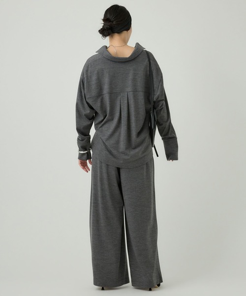 カオス★レダールスキッパーシャツ ネイビー Chaos Chaos ブラウス シャツ Chaos(カオス)/サマーレダールスキッパー