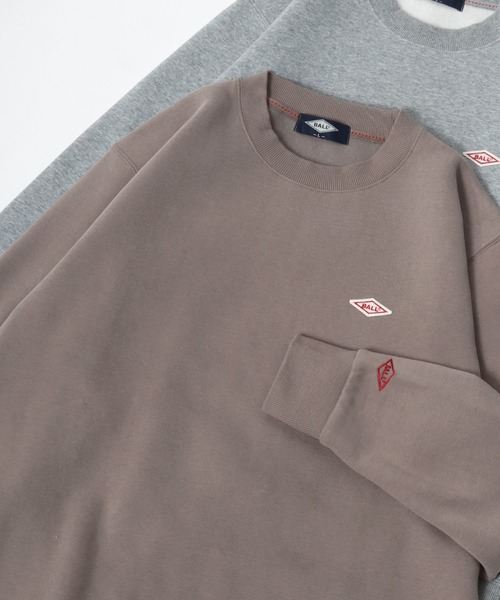 セール】2025AW BALL/ボール 裏起毛 ワンポイントロゴ ワッペン刺繍