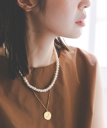 Noble | 《NOBLE別注》MIHOKO SAKAI/ミホコサカイ Sパールネックレス(ネックレス)