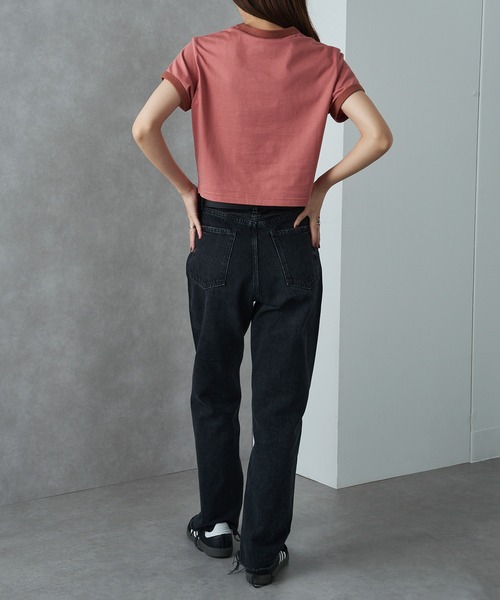 トップス FRED PERRY / CROPPED RINGER T-SHIRT FRED PERRY / CROPPED RINGER T-SHIRT（Tシャツ/カットソー