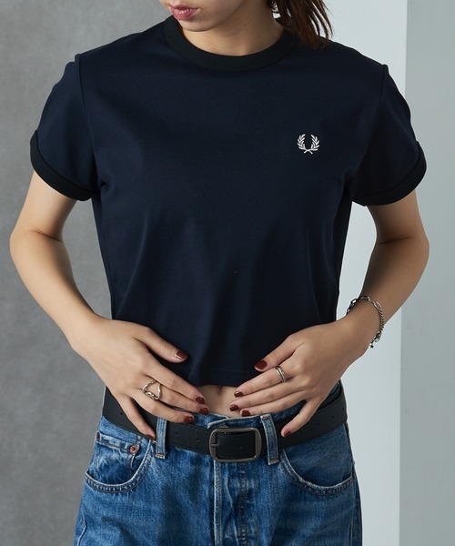 フレッドペリー Tシャツ G9163 Amazon | [フレッドペリー] レディース クルーネック Tシャツ