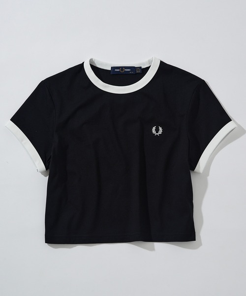 フレッドペリー Tシャツ G9163 楽天市場】フレッドペリー クロップド リンガー Tシャツ