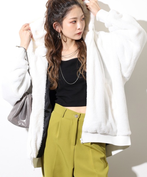 FORME エコファーブルゾン★ノベルティ付き★ 東原亜希 FORME 2024 フォルム エコファーブルゾン