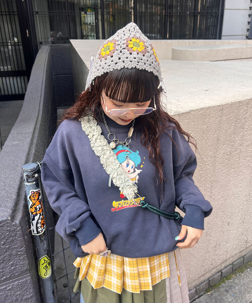 【Me＋Me/ミープラスミー】アシンメトリーチェック柄プリーツ巻きスカート Me＋Me/ミープラスミー】 アシンメトリーチェック柄プリーツ巻き