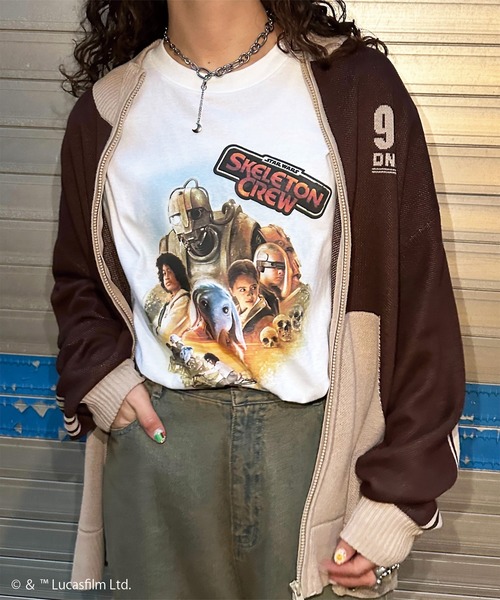 セール】【SKELETON CREW】COLLAGE TEE/ユニセックス（Tシャツ