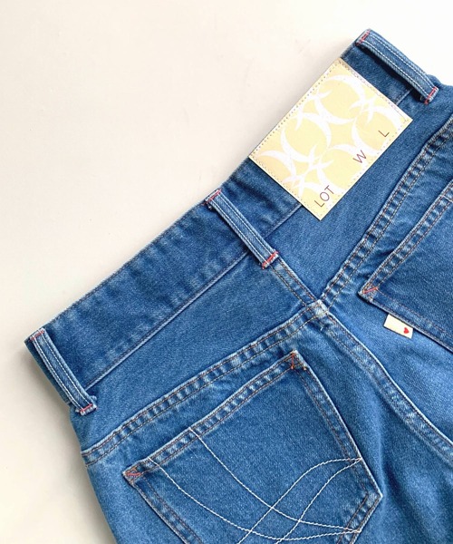 Q（キュー）の「Q girlカーヴィーデニム（デニムパンツ・レディース・ブルー・SMALL/MEDIUM/LARGE）」の4枚目の写真