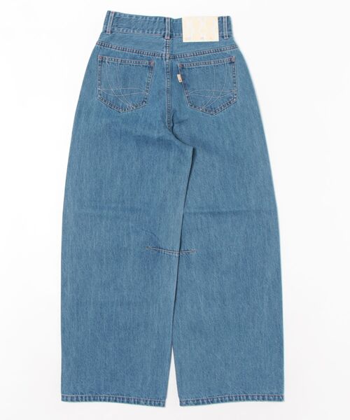 Q（キュー）の「Q girlカーヴィーデニム（デニムパンツ・レディース・ブルー・SMALL/MEDIUM/LARGE）」の19枚目の写真