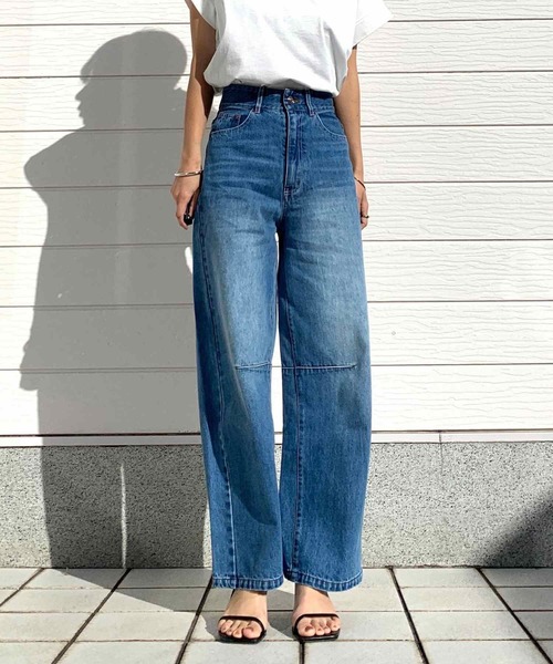 デニム・ジーパン [vanishment] unicorn denim roar guns ジーンズ デニム デニムパンツ 12oz UNEVEN YARN