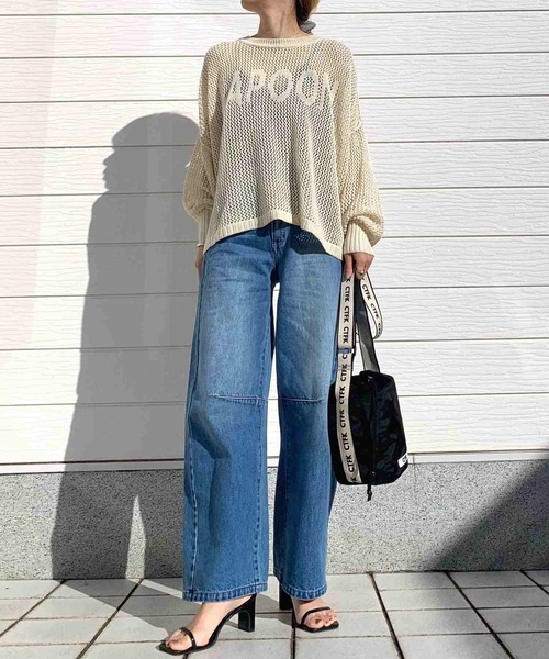 Q（キュー）の「Q girlカーヴィーデニム（デニムパンツ・レディース・ブルー・SMALL/MEDIUM/LARGE）」の17枚目の写真