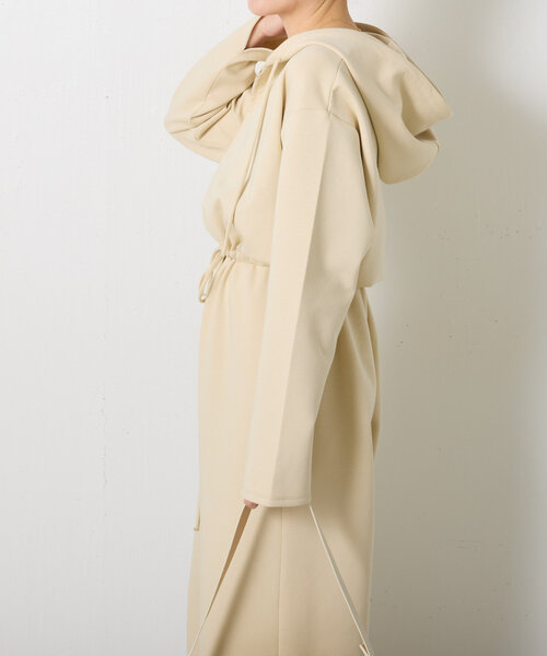 COLLAGE GALLARDAGALANTE(コラージュガリャルダガランテ)の「フーデッドオールインワン(つなぎ/オールインワン・レディース・カーキ/サンドベージュ・FREE)」の5枚目の写真