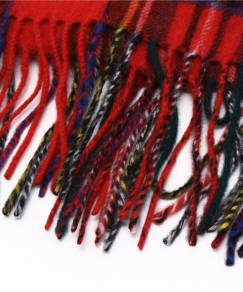 TWEED MILL（ツイードミル）の「MUFF(TWEEDMILL)（マフラー・レディース・ブラック/グレー/グリーン/レッド・FREE）」の6枚目の写真