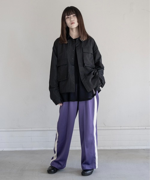 Utusiyo（ウツシヨ）の「track pants 路（その他パンツ・メンズ・ブラック/パープル・FREE）」の20枚目の写真