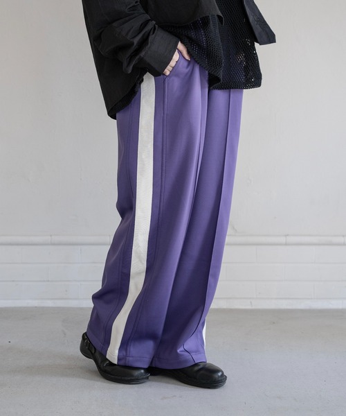 Utusiyo（ウツシヨ）の「track pants 路（その他パンツ・メンズ・ブラック/パープル・FREE）」の12枚目の写真