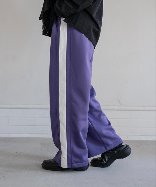 Utusiyo（ウツシヨ）の「track pants 路（その他パンツ・メンズ・ブラック/パープル・FREE）」の13枚目の写真