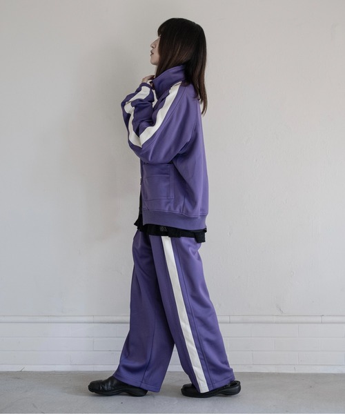 Utusiyo（ウツシヨ）の「track pants 路（その他パンツ・メンズ・ブラック/パープル・FREE）」の19枚目の写真