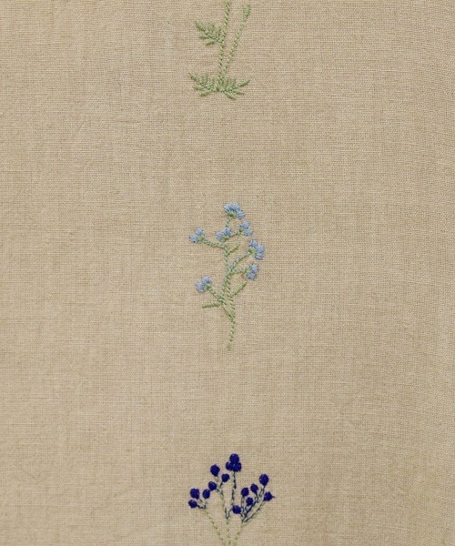 チチカカ（チチカカ）の「フルール刺繍ブラウス【WEB限定】（シャツ/ブラウス・レディース・ネイビー/ベージュ/グリーン・FREE）」の21枚目の写真