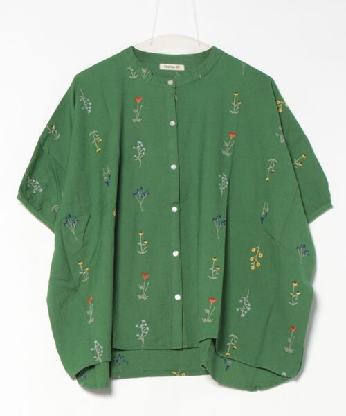 チチカカ（チチカカ）の「フルール刺繍ブラウス【WEB限定】（シャツ/ブラウス・レディース・ネイビー/ベージュ/グリーン・FREE）」の19枚目の写真