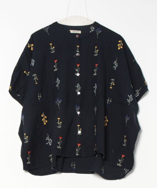 チチカカ（チチカカ）の「フルール刺繍ブラウス【WEB限定】（シャツ/ブラウス・レディース・ネイビー/ベージュ/グリーン・FREE）」の20枚目の写真