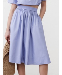 BANANA REPUBLIC FACTORY STORE ポプリン ミディスカート