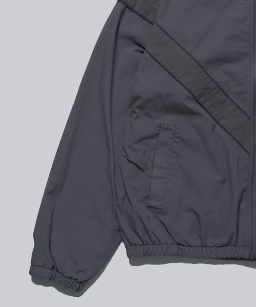 FIDELITY（フィデリティ）の「C/N OVER-DEYD TRAINING JACKET / トレーニングジャケット（ブルゾン・メンズ・グレー/ブラック・LARGE/MEDIUM）」の7枚目の写真