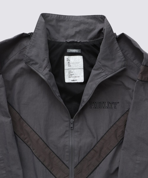 FIDELITY（フィデリティ）の「C/N OVER-DEYD TRAINING JACKET / トレーニングジャケット（ブルゾン・メンズ・グレー/ブラック・LARGE/MEDIUM）」の8枚目の写真