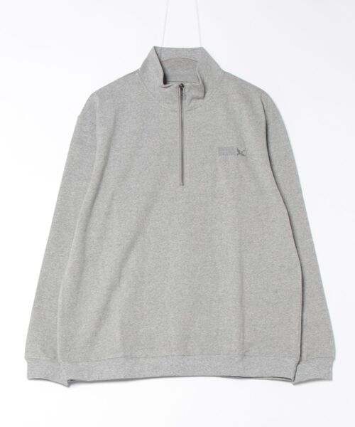 Eddie Bauer（エディーバウアー）の「EBロゴ ハーフジップ 長袖 Tシャツ（Tシャツ/カットソー・メンズ・杢グレー/ダークネイビー/オレンジ・XXL/XL/L/M）」の16枚目の写真