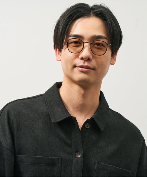 JOURNAL STANDARD relume(ジャーナルスタンダード レリューム)の「【WEB限定】ウェリントン型 サングラス|メタルフレーム|高級感|紫外線対策|UVカット|ユニセックス|ジャーナルスタンダードレリューム|Zoff|JOURNAL STANDARD relume(サングラス・レディース・ブラック系その他/ブラウン系その他7/ブラウン/ブラック・FREE)」の2枚目の写真