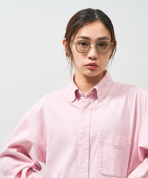 JOURNAL STANDARD relume(ジャーナルスタンダード レリューム)の「【WEB限定】ウェリントン型 サングラス|メタルフレーム|高級感|紫外線対策|UVカット|ユニセックス|ジャーナルスタンダードレリューム|Zoff|JOURNAL STANDARD relume(サングラス・レディース・ブラック系その他/ブラウン系その他7/ブラウン/ブラック・FREE)」の3枚目の写真