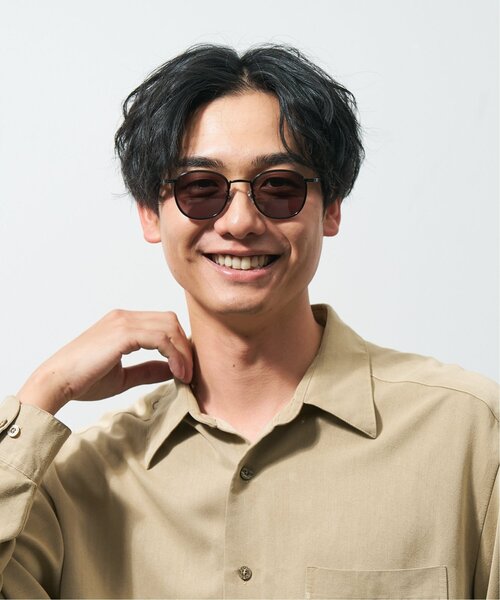 JOURNAL STANDARD relume(ジャーナルスタンダード レリューム)の「【WEB限定】ウェリントン型 サングラス|メタルフレーム|高級感|紫外線対策|UVカット|ユニセックス|ジャーナルスタンダードレリューム|Zoff|JOURNAL STANDARD relume(サングラス・レディース・ブラック系その他/ブラウン系その他7/ブラウン/ブラック・FREE)」の1枚目の写真