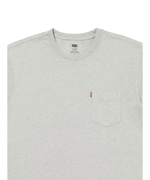 Levi's（リーバイス）の「Levi's/リーバイス ヘビーウェイト ポケット Tシャツ（Tシャツ/カットソー・メンズ・グレー・S/XL/L/M）」の4枚目の写真