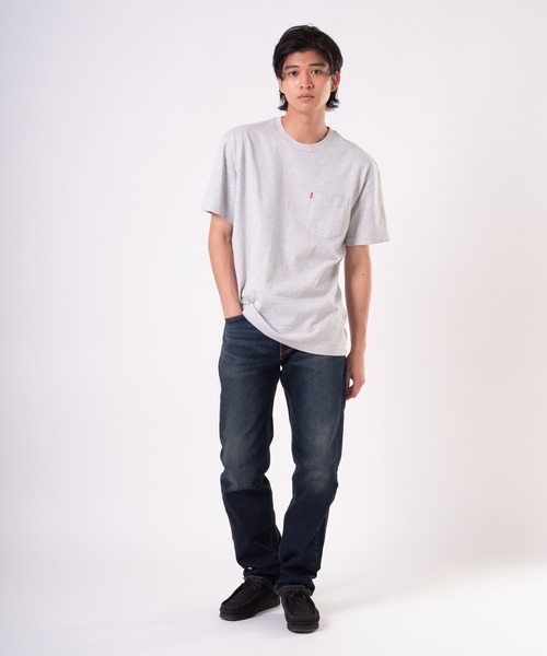 Levi's（リーバイス）の「Levi's/リーバイス ヘビーウェイト ポケット Tシャツ（Tシャツ/カットソー・メンズ・グレー・S/XL/L/M）」の11枚目の写真