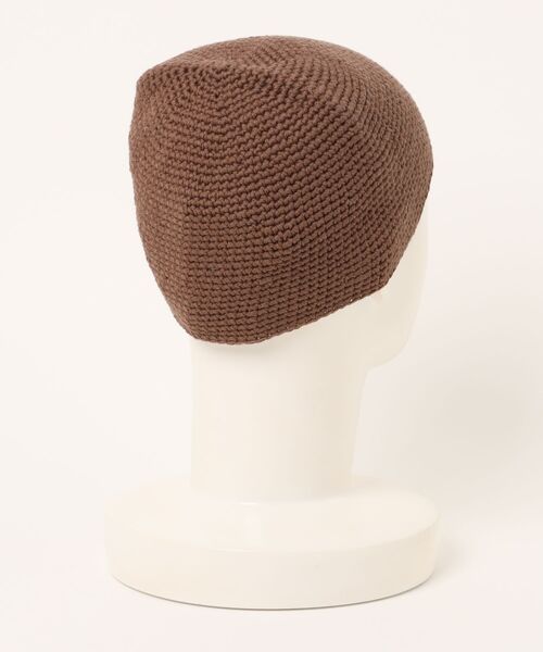 OVERRIDE(オーバーライド)の「OVERRIDE TC CROCHET LOW BEANIE / オーバーライド(ニットキャップ/ビーニー・メンズ・ブラウン/グリーン/ブラック/ネイビー/ベージュ/グレー・57~59cm)」の13枚目の写真