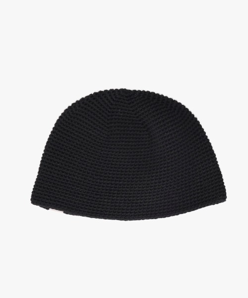 OVERRIDE(オーバーライド)の「OVERRIDE TC CROCHET LOW BEANIE / オーバーライド(ニットキャップ/ビーニー・メンズ・ブラウン/グリーン/ブラック/ネイビー/ベージュ/グレー・57~59cm)」の8枚目の写真